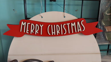 LARGE Merry Christmas Banner