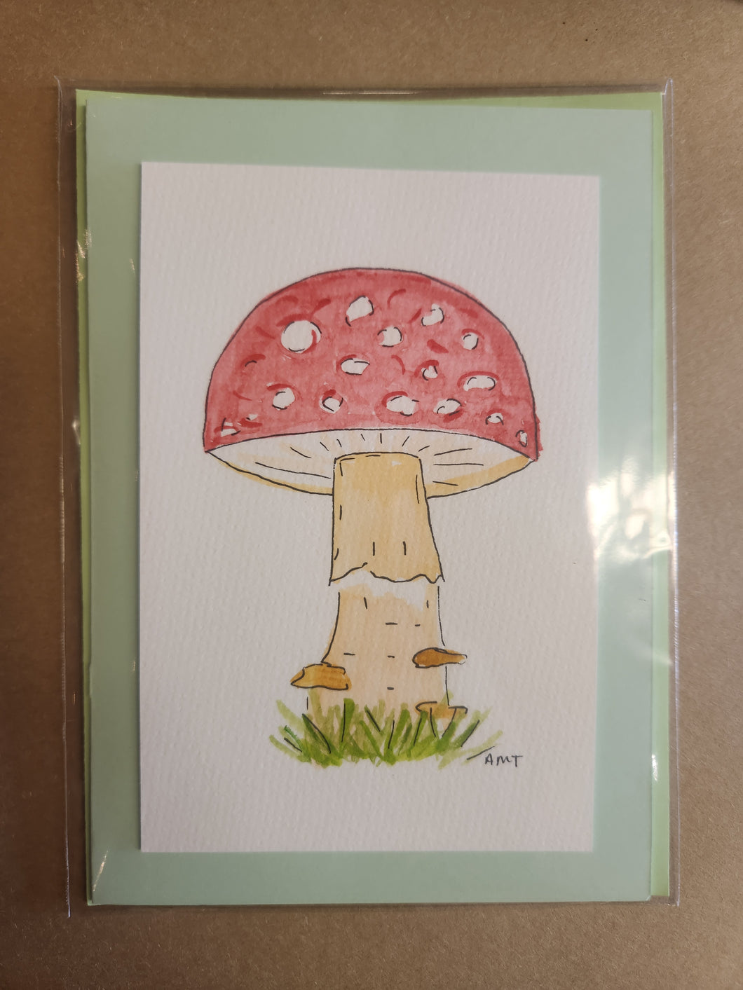 Original hand painted watercolor plant cards