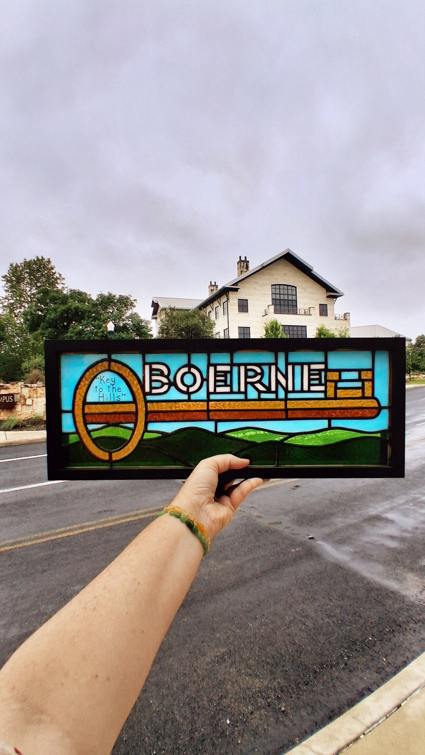 Framed Art- Boerne, Key to the Hills