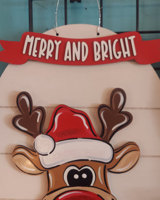 LARGE Merry and Bright Banner
