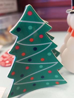 Hair Clips- Christmas Tree