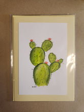Original hand painted watercolor plant cards