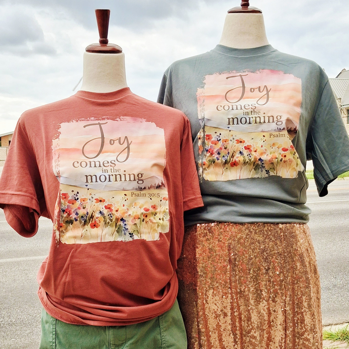 T-Shirt- Joy Comes in the Morning