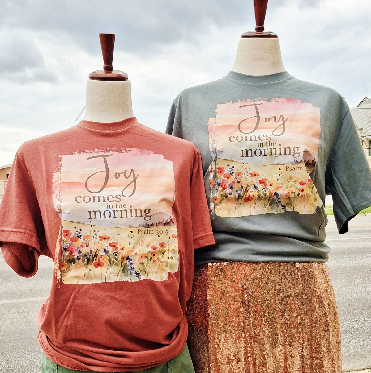 T-Shirt- Joy Comes in the Morning