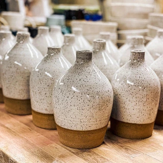 Stoneware Bud Vases