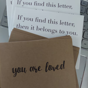 Notecards- you are loved