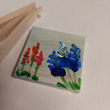 Canvas Paintings & Stands- wildflowers and cacti
