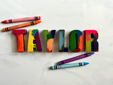 Letter Crayons