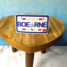 Boerne TX License Plate