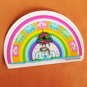 San Antonio Fiesta Rainbow