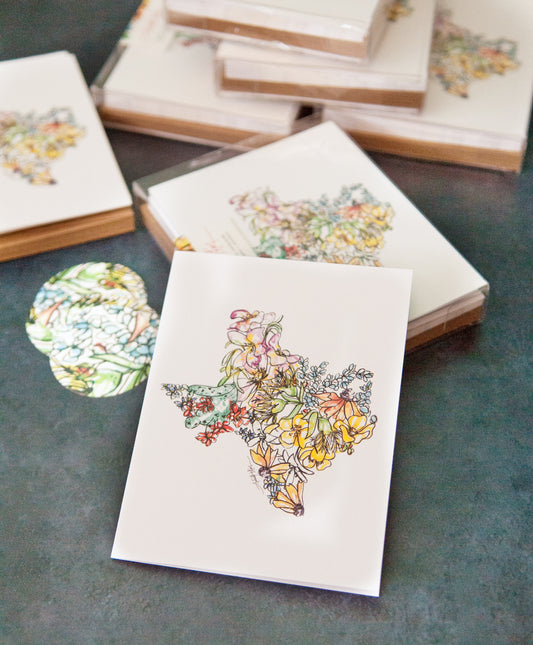 Notecards- Texas Wildflowers Box of 10