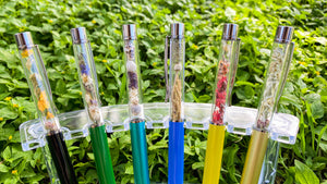 Pens - Gemstones and flower Inspired