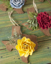 Wood Texas Ornament