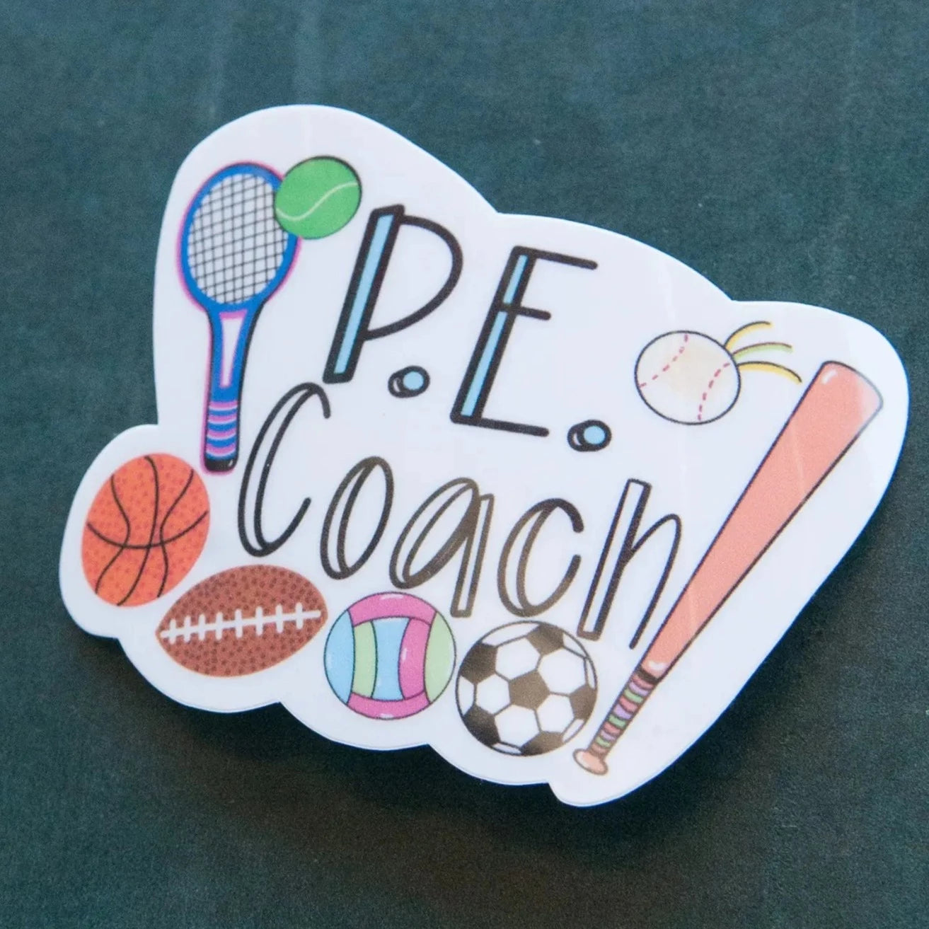 Stickers- P.E. Coach