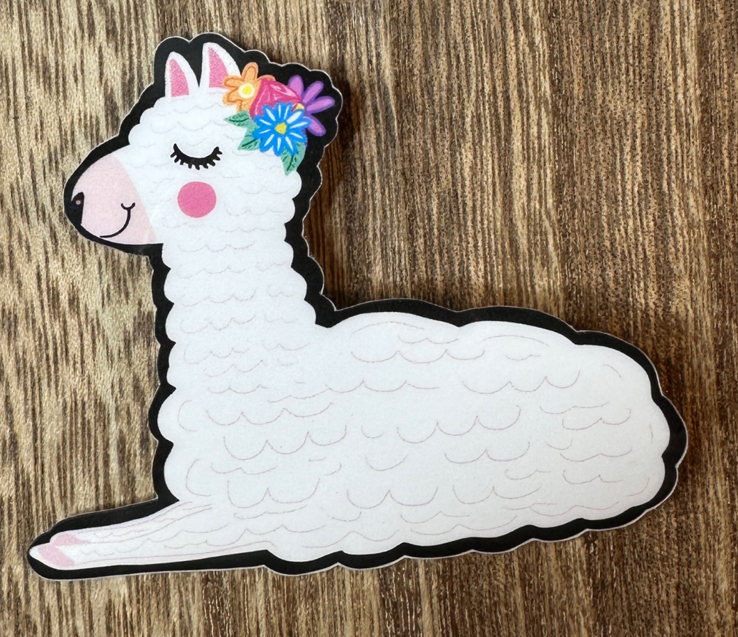 Llama Tumbler, Laptop, Phone Case Sticker