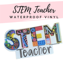 STEM Teacher Vinyl Sticker