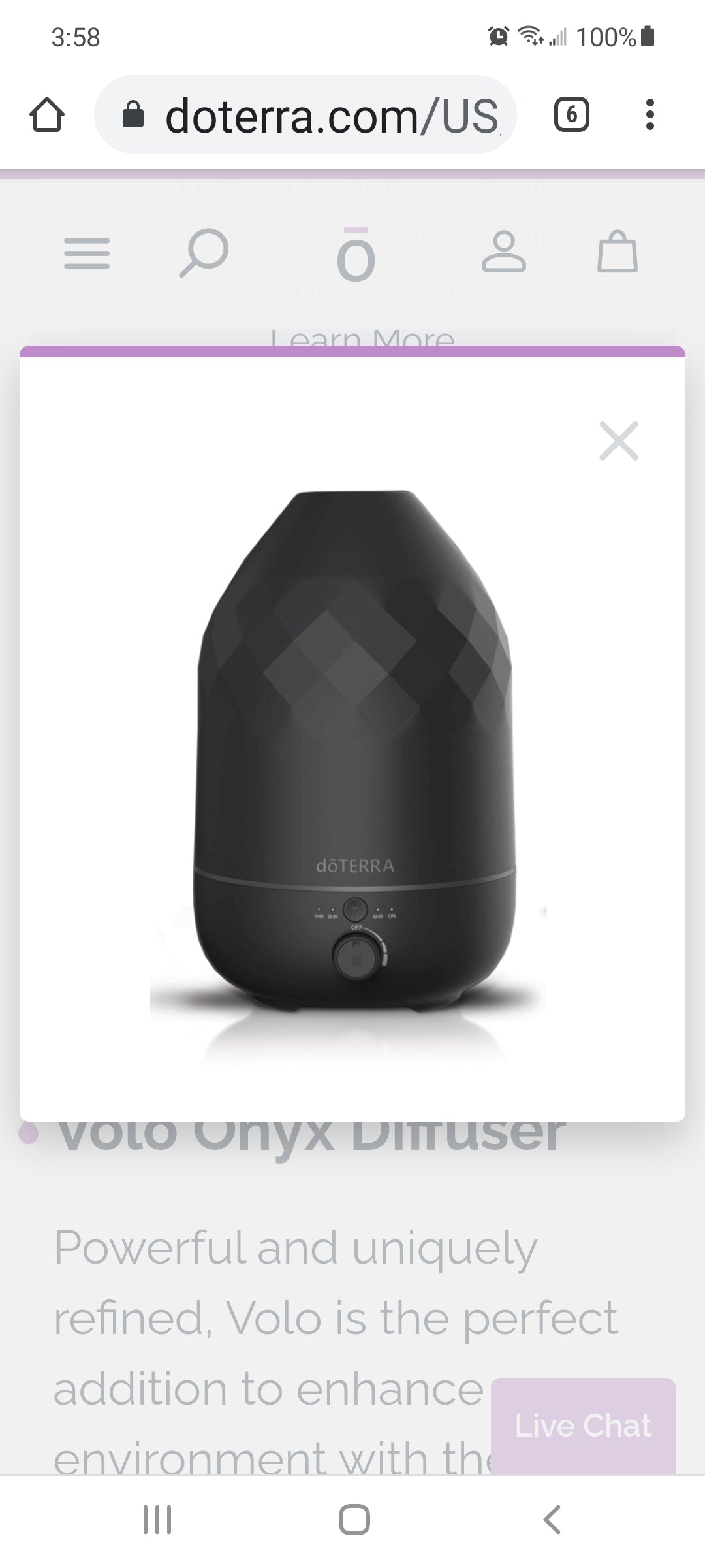 doTERRA Essential Oils & Diffusers