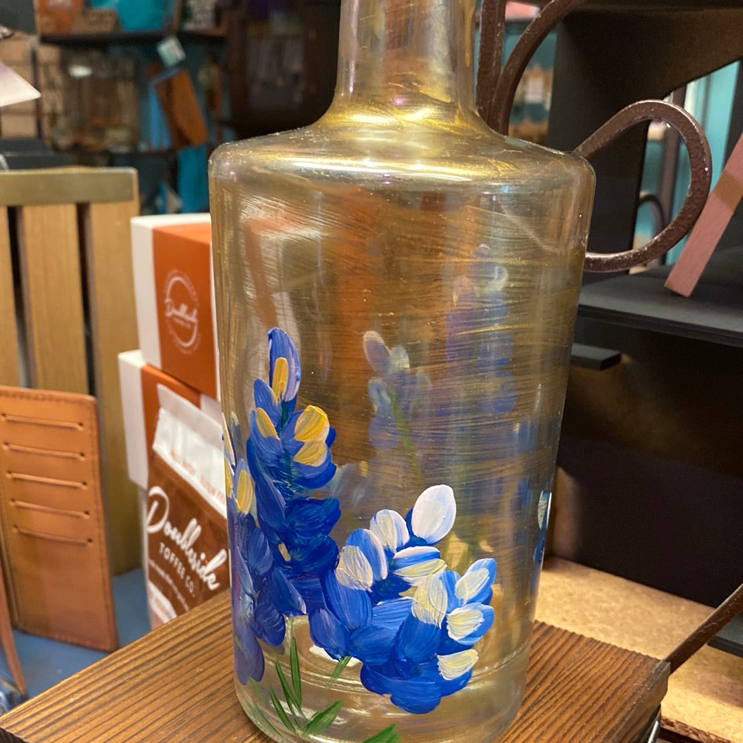 Decanters- bluebonnets