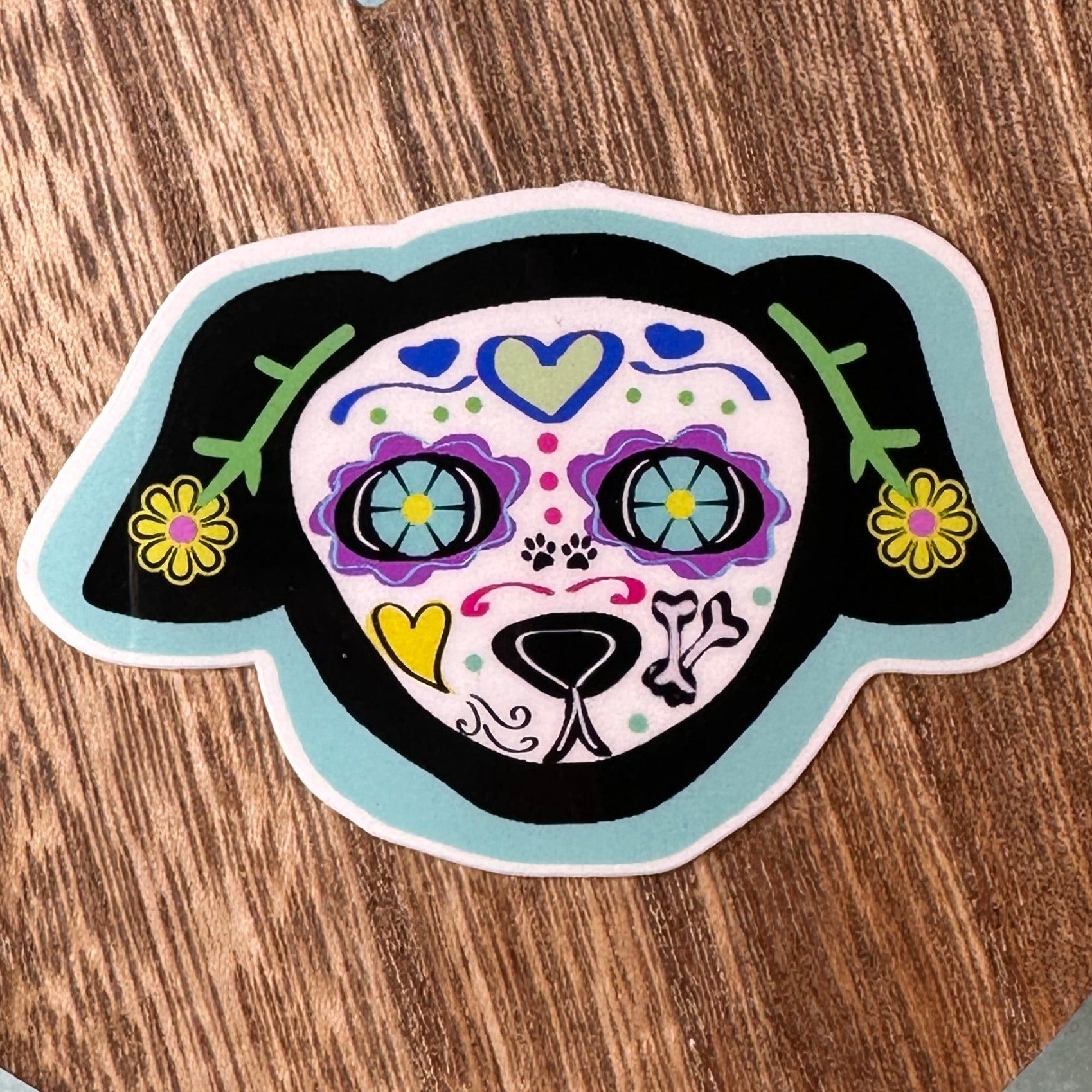 Sugar Skull Stickers for Sale